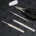 thumbnail image 4 of 4 PCS Toenail Pedicture Treatment Tool Kit, Ingrown Toenail Removal Set with Clippers, File, Lifter, 4 of 4
