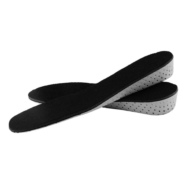 Plantillas de EVA para aumentar la altura del calzado, cómodas plantillas elevadoras para el talón, amortiguación 3cm