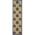 thumbnail image 2 of Nourison Aloha Indoor/Outdoor Blue/Multicolor 2'3" x  8' Area Rug, (2x8), 2 of 9