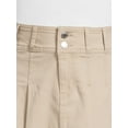 thumbnail image 5 of No Boundaries Mid Rise Button Skirt, Women's, 5 of 7