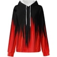 thumbnail image 5 of Sudadera para mujer, sudadera con capucha Tid Dye de gran tamaño con bolsillos, ropa de moda para invierno, 5 of 5