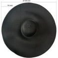 thumbnail image 2 of SikaFu Oversized Beach Straw Hats for Women Extra Large Wide Brim Beach Hat Foldable Roll up Floppy Sun Hat, 2 of 7