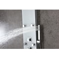 thumbnail image 6 of Anzzi  60 in. Jaguar Series 6-Jetted Full Body Shower Panel with Heavy Rain Shower & Spray Wand, White, 6 of 12