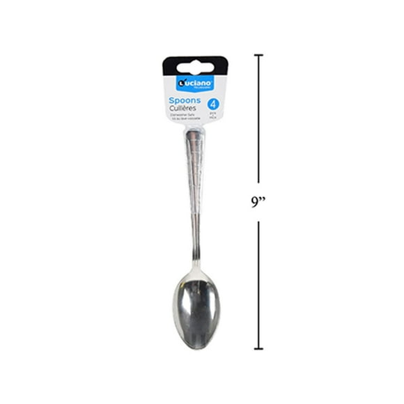 Luciano Gourmet en acier inoxydable 12 pièces