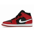 thumbnail image 2 of Jordan Men's 1 Mid Gym Red Black White (2024) Shoes, from StockX, 2 of 5