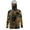 Abstract Camouflage Green, variant on Men's Fishing Hoodie UV Protection Hooded Top Long Sleeve Sun Block Top with Mesh Mask Fishing Clothes Sun Shirt Athletic Wear Outfit for Men, L, Gray Leopard Print