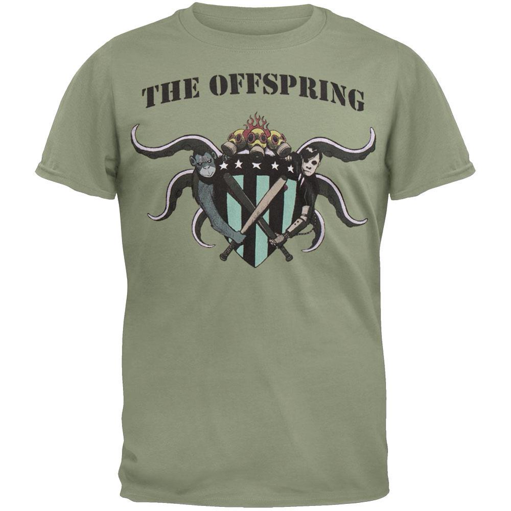 The Offspring The Offspring Crest Soft TShirt Large Walmart