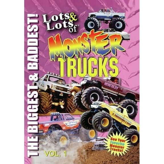 Lots and Lots of Monster Trucks Vol. 1 (DVD), Marshall Publishing, Kids & Family