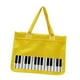 thumbnail image 1 of Bolsa de tela de nailon reutilizable e impermeable para piano, accesorios para profesores y músicos. amarillo, 1 of 9