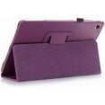 thumbnail image 2 of EpicGadget Case for Samsung Galaxy Tab A7 10.4" SM-T500/T503/T505/T507 (Released in 2020) - Lightweight Slim PU Leather Stand Auto Wake/Sleep Folio Cover Case (Purple), 2 of 5