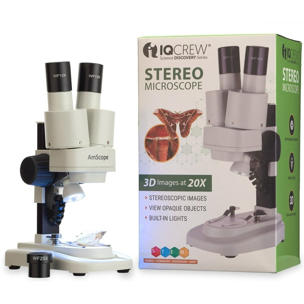 IQCrew Science Discovery Series 20X50X DualIllumination Stereo