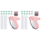 thumbnail image 1 of Pistola de etiquetado de ropa rápida para fijar ropa (rosa con 100 hebillas), 1 of 2