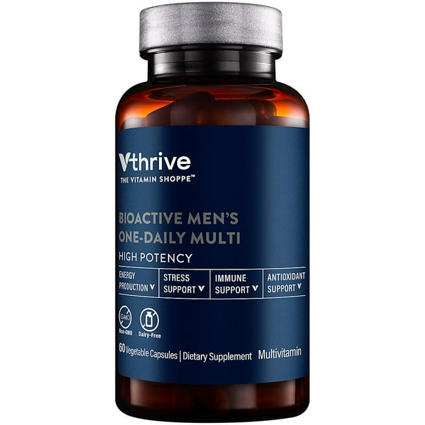 Bioactive Multivitamin for Men Once Daily Supports Stress, Healthy