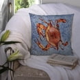 thumbnail image 3 of Carolines Treasures 8147PW1414 Crab Decorative Canvas Fabric Pillow, 14Hx14W, multicolor, 3 of 4