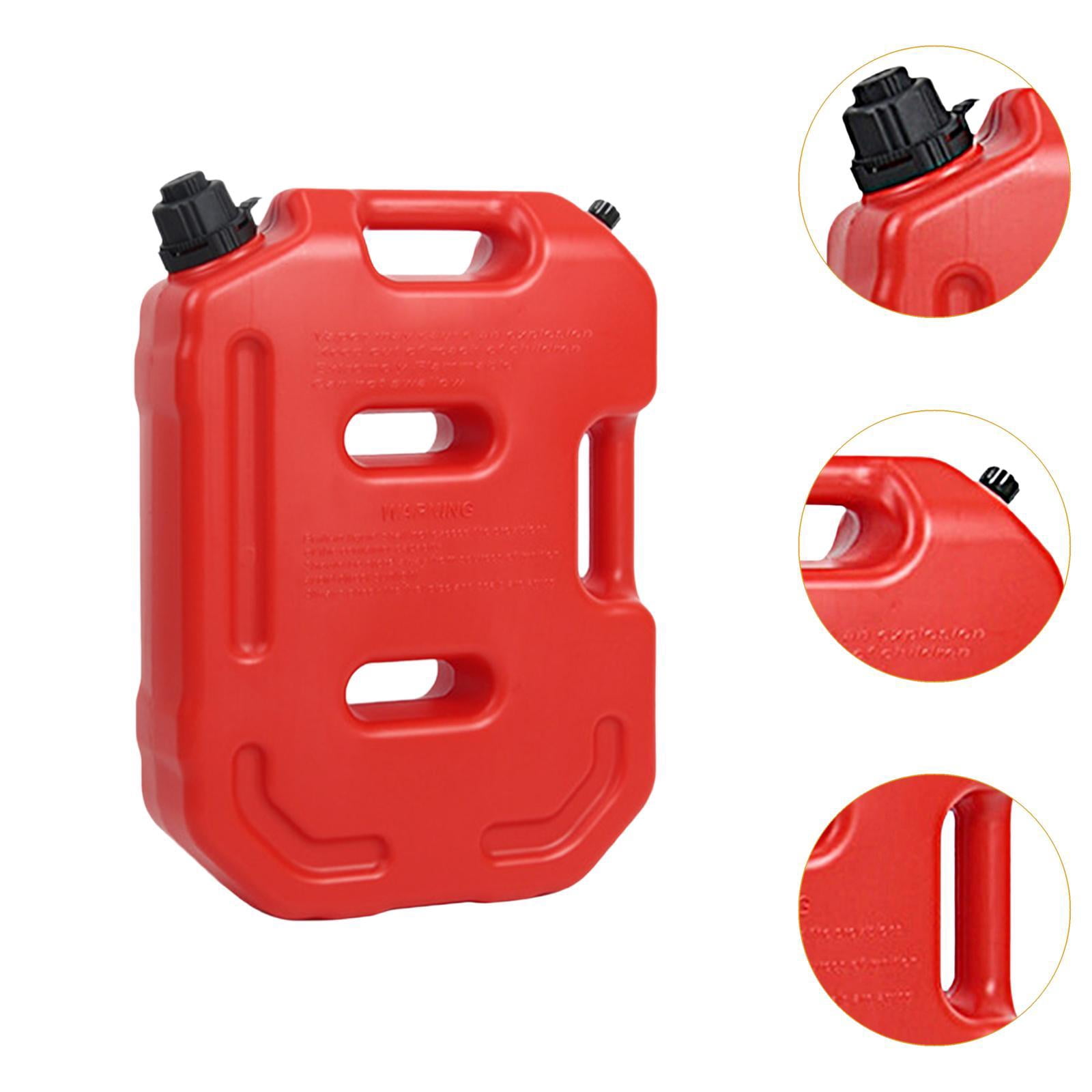 Dickly Auto Fuel Tank 1L Liquid Storage Canister for Truck Trailer Automotive Red