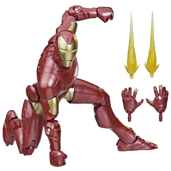 Hasbro Marvel Legends Series: Iron Man (Extremis) des bandes dessinées Marvel classiques, figurine articulée de collection de 15 cm