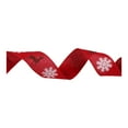 thumbnail image 1 of jifeng Christmas Ribbon 10 Meters Long Decorative Ribbon for Festival Wreath Crafts Red, 1 of 9