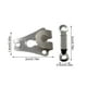 thumbnail image 3 of Toystoory 10 Uds. De ganchos para pantalones, sujetadores de costura galvanoplastia antioxidantes portátiles, vestidos, pantalones, herramientas Type3 NO3, 3 of 6