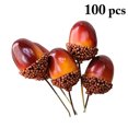 thumbnail image 4 of Bangcool 100PCS Artificial Acorns Lifelike Fake Acorns Artificial Nuts for Christmas DIY, 4 of 10