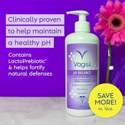 Vagisil Feminine Wash for Intimate Area Hygiene, pH Balance, Gynecologist Tested, Hypoallergenic, 16.9 fl oz,