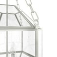 thumbnail image 4 of Hunter - Indria 3-light Brushed Nickel, Medium Size Pendant Light, Dimmable, Geometric Shaped, for Bedrooms, Dining, Living Rooms - 19366, 4 of 8