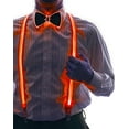 thumbnail image 6 of WE  Suspenders+ Bow Tie, Light Up LED Suspenders Men's Led Light Up Suspenders with LED Light Up Bow Tie, 6 of 6