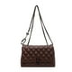 thumbnail image 1 of Bolso de hombro de gran capacidad con bordado de diamantes de moda, bolso de hombro francés coreano de PU debajo del brazo, marrón, 1 of 6
