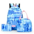 thumbnail image 4 of Bolsa 3pcs Tie Dye Mochila Estudiante Mochila Laptop Bookbag Conjunto de caja de almuerzo aislada Sywqhk Para Estrenar, 4 of 7