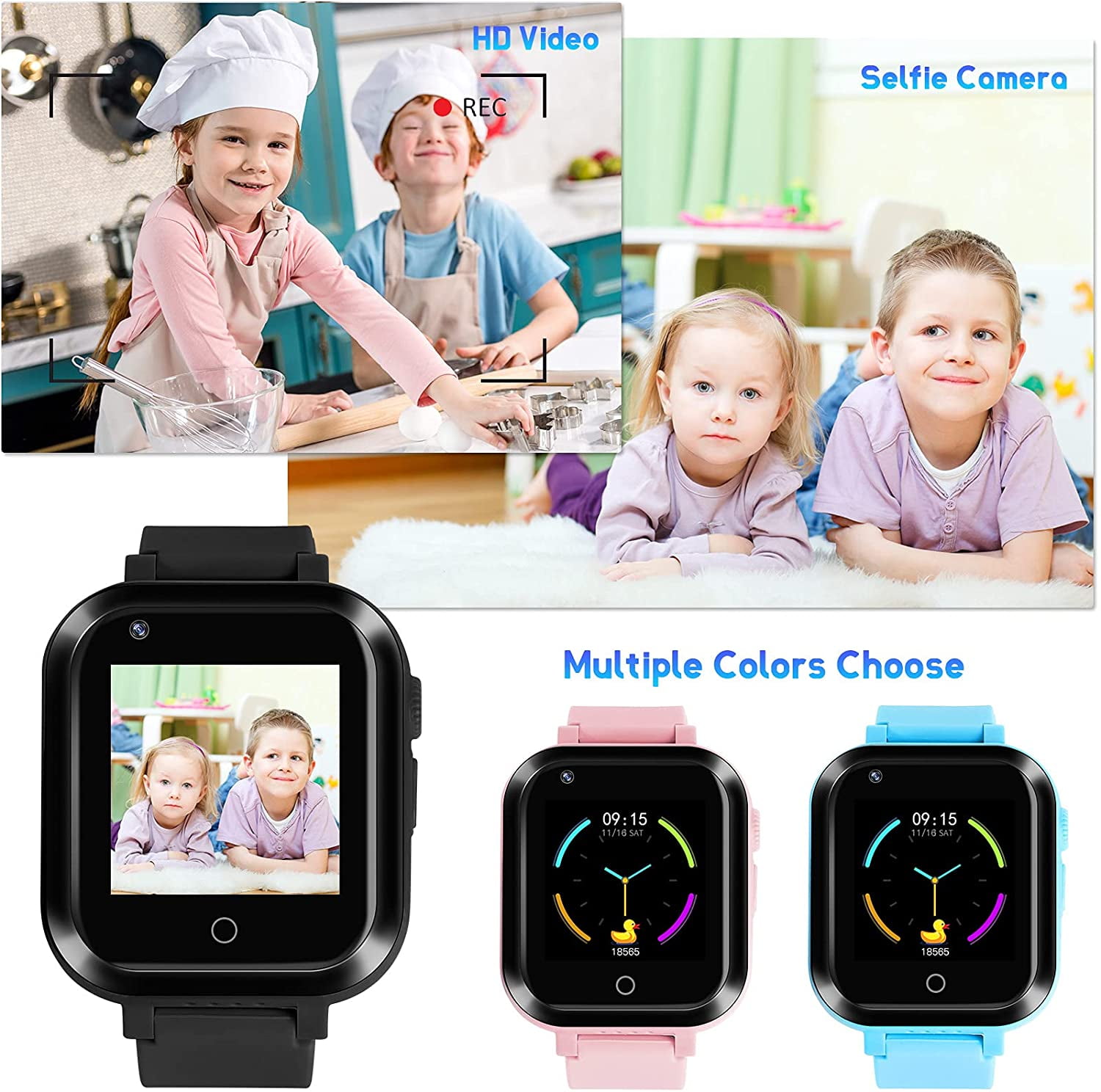 Relógio Smart Watch Kids Com Gps Lanterna Chat Direto Câmera em Promoção na  Americanas