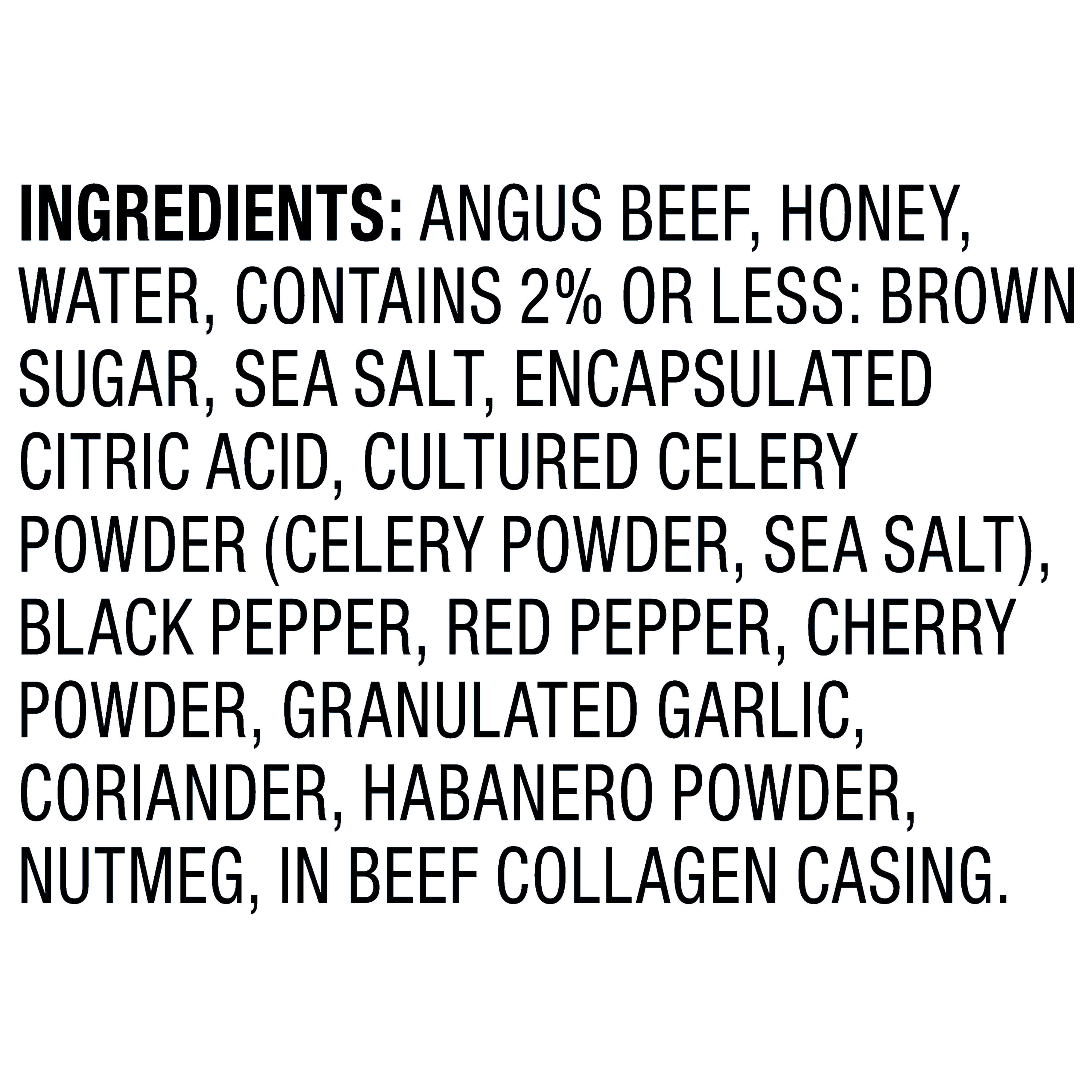 bettergoods Hot Honey Beef Sticks, 8 oz