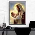 thumbnail image 4 of Kit de arte con diamantes Kaliosy Jesus, taladro completo 5D, 30 x 40 cm, para adultos, 4 of 7