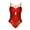Red, variant on beishanbush Clothing 2025 Intimates Under $10 Embroidery Ladies Strap Crochet Cutout Teddy Underwear Bandage Underwear