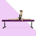 thumbnail image 3 of Milliard Adjustable Height 8ft Floor Balance Beam for Gymnastics, Purple, 3 of 7