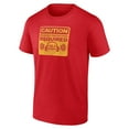 thumbnail image 2 of Men's Red Kansas City Chiefs Open Receiver T-Shirt, 2 of 3