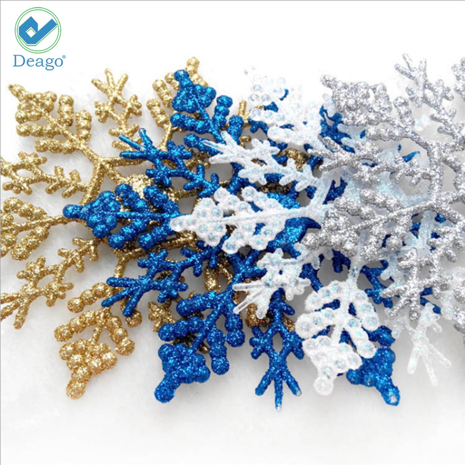 KS-SD031 Hot Selling christmas colors bulk flake glitter chunky snowflake  Glitter for decoration