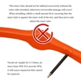 thumbnail image 4 of Naiovety Tubo de neumático de bicicleta impermeable ciclismo TPU neumático antipinchazos longitud válvula francesa accesorios ligeros Ciclismo 65 mm, 4 of 6