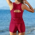 thumbnail image 6 of Roncen High Waisted Bikini Sets for Women - V Wire Two Piece Swimsuits Swim Suits 2026 Tummy Control Bathing Suit, 6 of 9