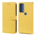 thumbnail image 7 of for Motorola Moto G31 / G41 Wallet Case with Kickstand Card Slots Magnetic Cover, Premium PU leather Flip Folio Case with Wrist Strap for Motorola Moto G31 / G41 6.4 Inch,Yellow, 7 of 7