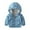 Light Blue D, variant on Stamzod Girls Jacket with Hood Fall Outdoor Active Windbreaker Raincoat for Girls Little Girls Clothes Hot Pink 3 Years