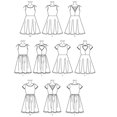 thumbnail image 2 of McCall Pattern Company M7079 Robes Plus Filles, Taille GRL, 2 of 7