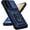Navy Blue, variant on REQO for Samsung Galaxy A17 Case, with Slide Camera Cover HD Screen Protector 360° Rotable Ring Holder Kickstand Military Grade Protection 15ft Drop Tested Protective Phone Case for Galaxy A17 5G