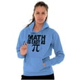 thumbnail image 3 of Math Is Easy As Funny Teacher Nerdy Unisex Plus Fleece Graphic Hoodie Brisco Brands 2X, 3 of 5