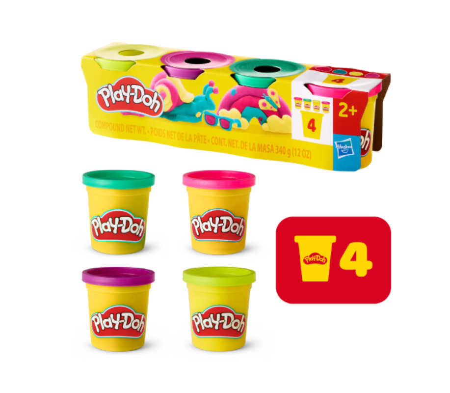 Play-Doh Carry-Along Creativity Set with 40 Tools, 8 Cans, and