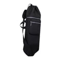 thumbnail image 1 of Mochila para monopatín con cierre de cordón, bolsa de almacenamiento impermeable para longboard Negro, 1 of 8