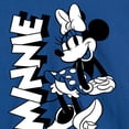 thumbnail image 3 of Mickey & Friends - Minnie Black and White - Men's Long Sleeve T-Shirt, 3 of 5