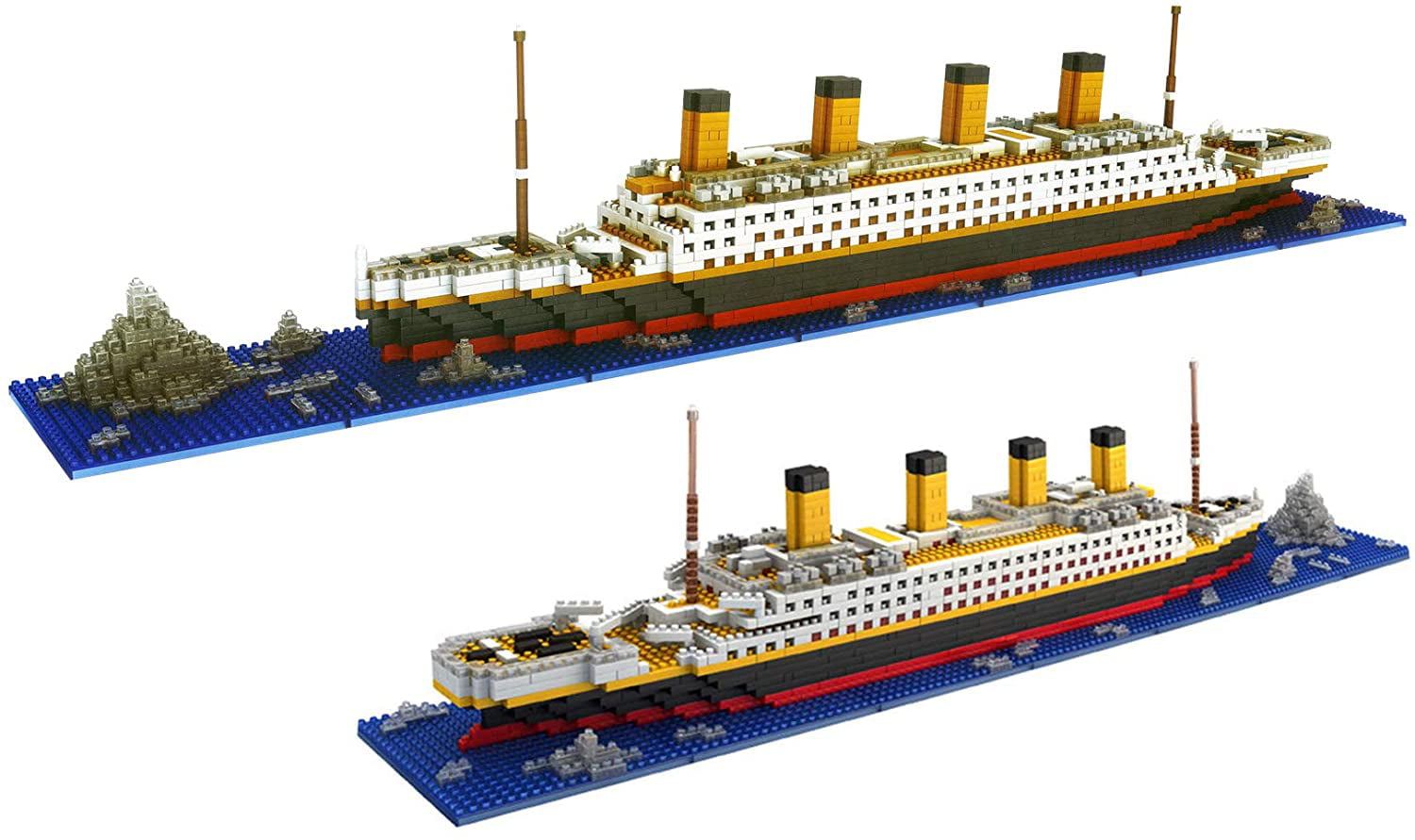 Titanic Ship Micro Brick Model Puzzle 1860Pcs 