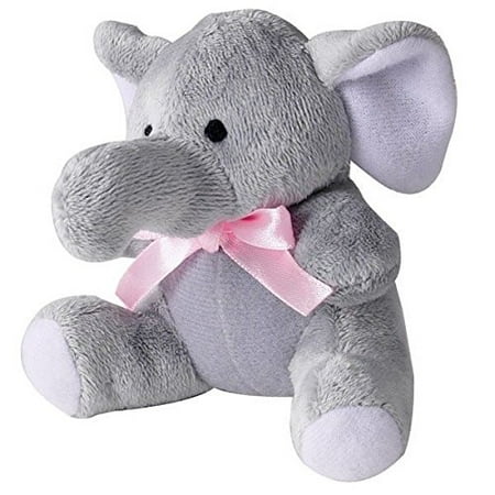 ITTY BITTIES Small Breed Dog Toy Brightly Colored Squeaker Toys Choose Character(Teeny Elephant)