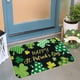 thumbnail image 5 of Decoraciones del Día de San Patricio Alfombra del Día de San Patricio Tres tamaños Felpudo de entrada de lana sintética Felpudo de baño antideslizante Patrón de dibujos animados Decoración del Día de, 5 of 6