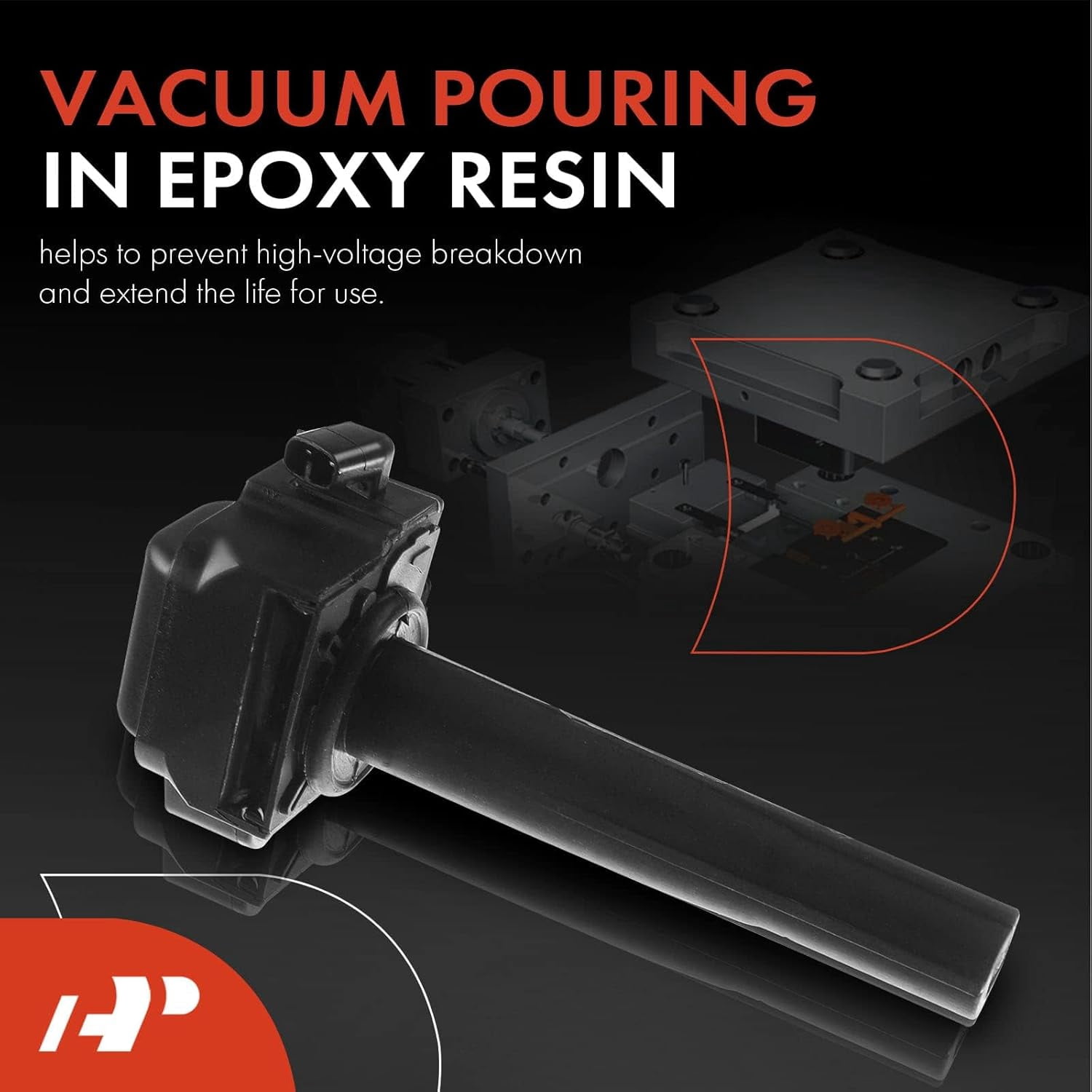A-Premium Ignition Coil Pack Replacement for Lexus ES300 1996-1998 Toyota Solara 1999-2003 Camry Avalon Sienna V6 3.0L 3-PC Set