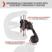 Engineered Now H3 ENjoy Headrest for Herman Miller Aeron Chair, Graphite